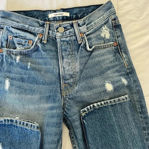 GRLFND high waisted Karolina distressed denim - Picture 9 of 16